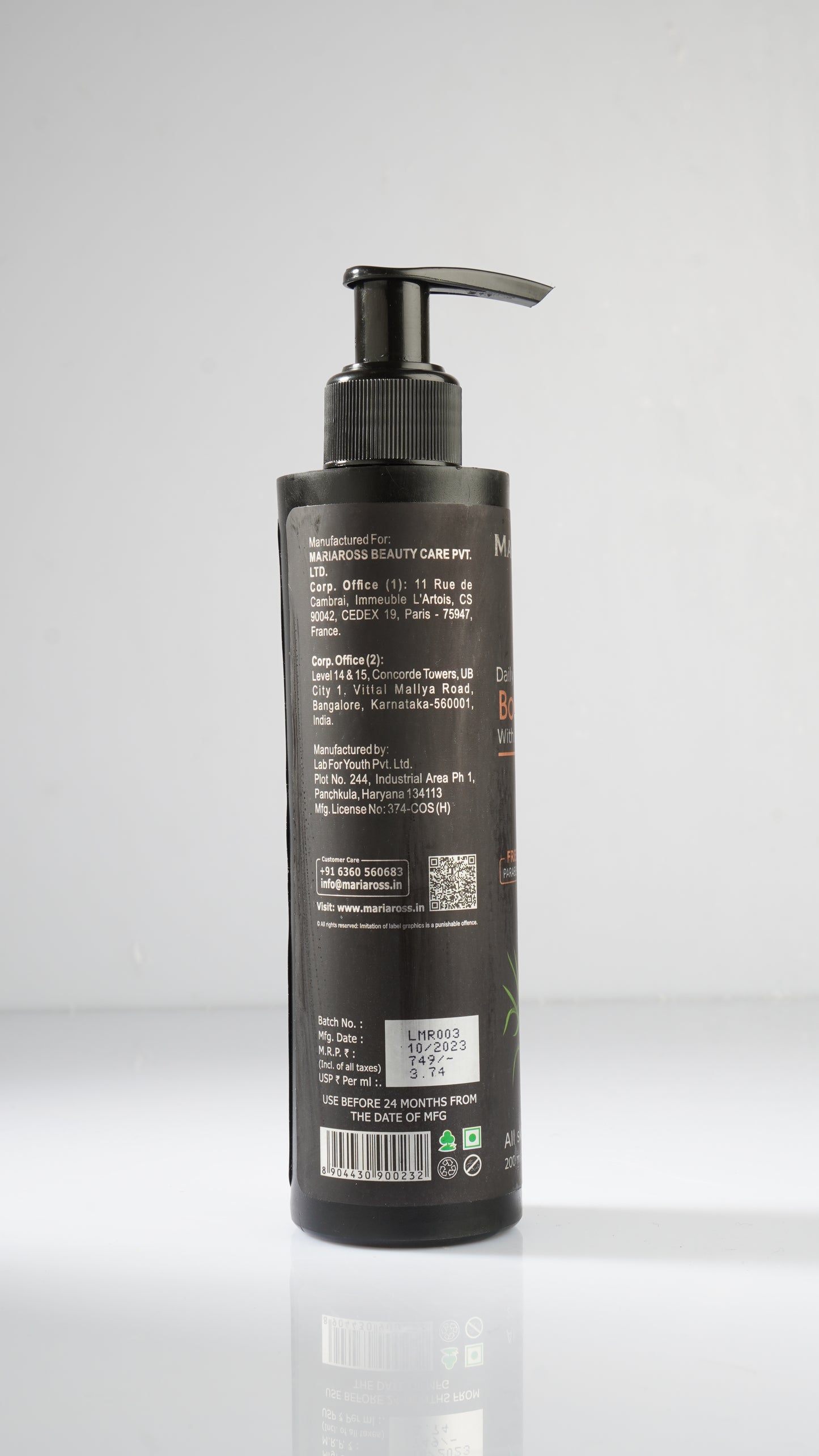 Lemon Grass Body Wash for Daily Detox and Deep Cleansing - 200 ML || Cleanses Deeply | Energizes Skin | Refreshing Aroma