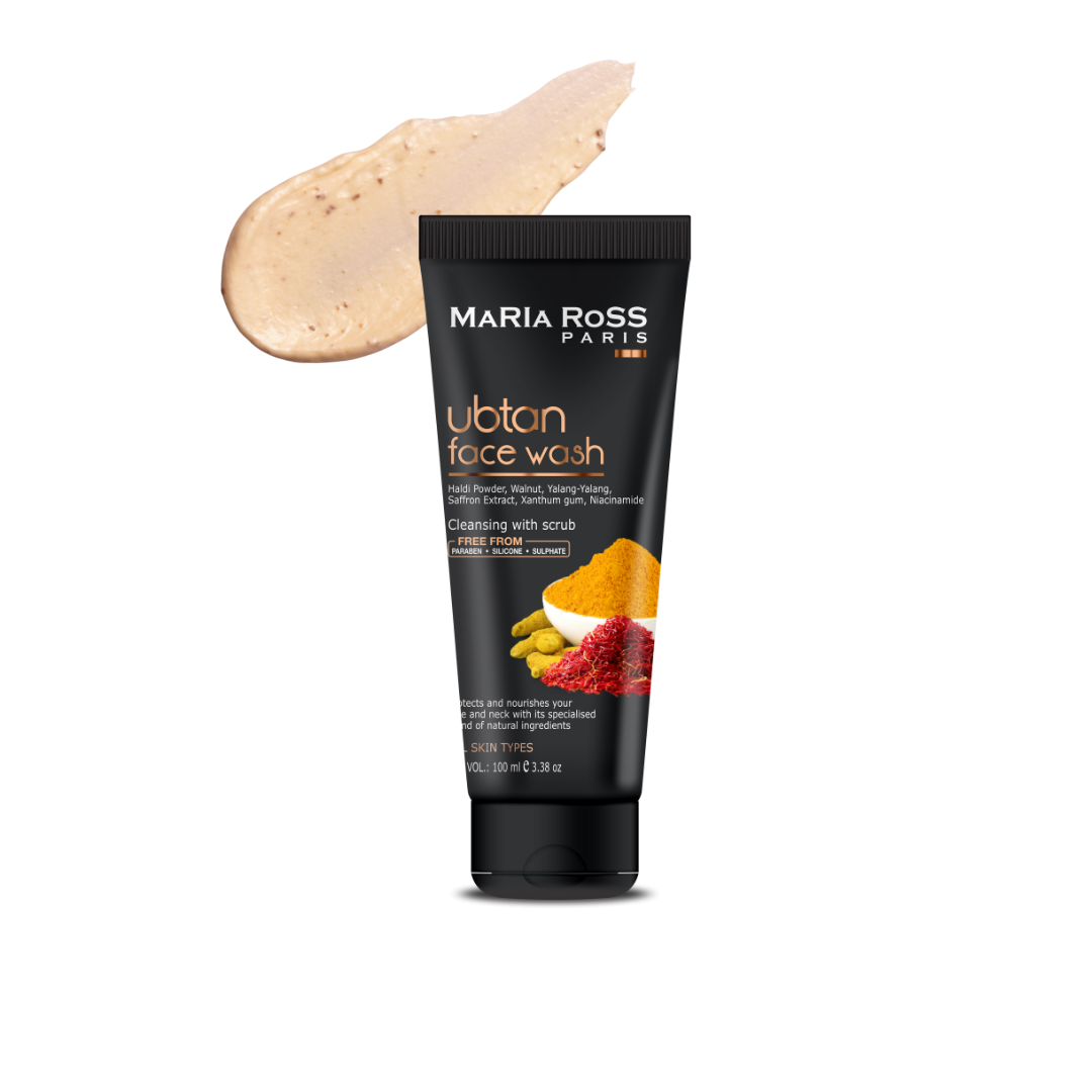 Ubtan Face Wash For Tan Removal - 100 ML || Brightens Complexion | Removes Tan | Cleanses Gently