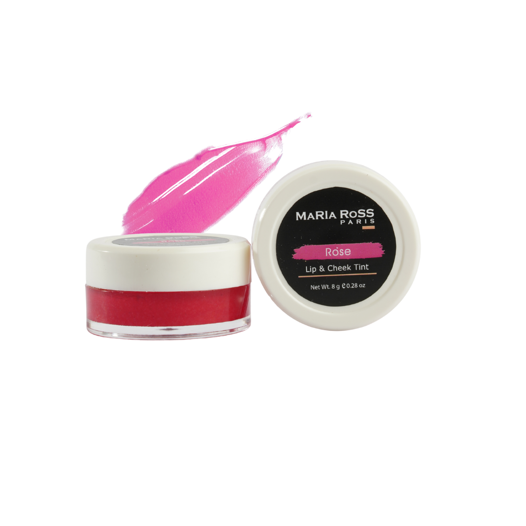 Rose Lips And Cheek Tint For Women - 8 GM || Natural Flush | Hydrates | Long-lasting Color