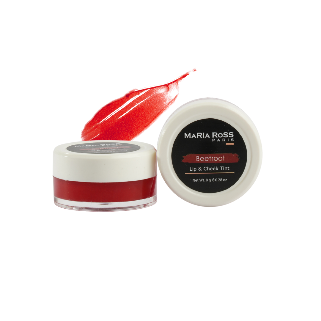 Beetroot Lips And Cheeks Tint For Women - 8 GM || Vibrant Color | Nourishing Formula | Easy Application