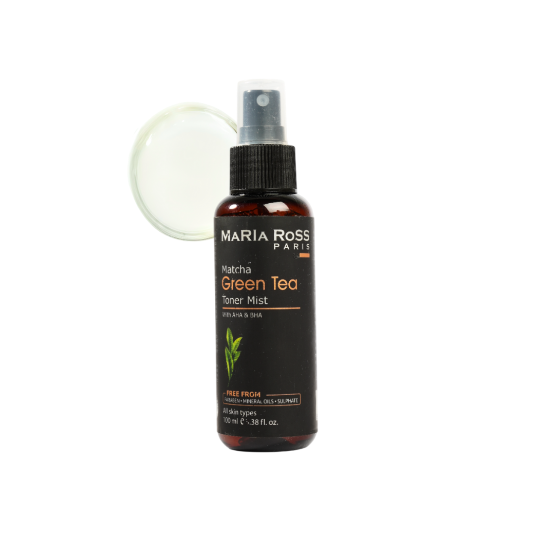Green Tea Toner - 100 ML 40 SPF || Balances Skin | Refreshes | Tightens Pores
