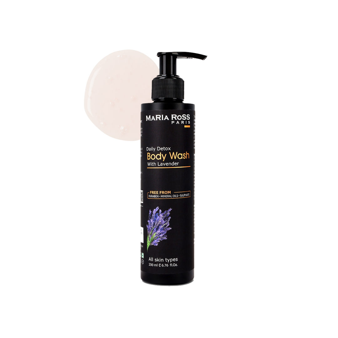 Lavender Body Wash for Daily Detox and Deep Cleansing - 200 ML || Detoxifies | Soothes Skin | Refreshes Senses