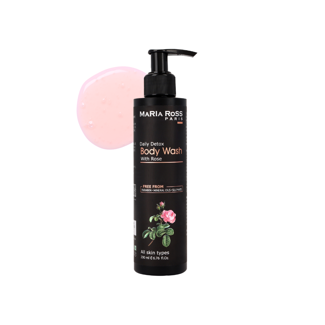 Rose Body Wash for Deep Cleansing - 200 ML || Revitalizes Skin | Hydrates | Leaves a Soft Scent