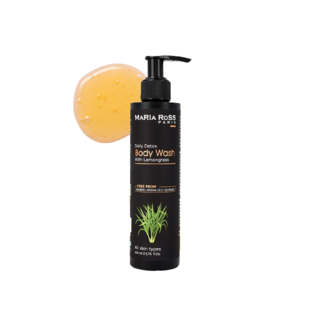 Lemon Grass Body Wash for Daily Detox and Deep Cleansing - 200 ML || Cleanses Deeply | Energizes Skin | Refreshing Aroma