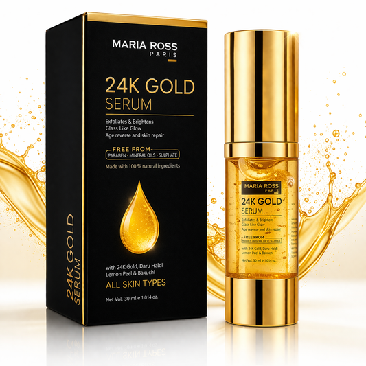 24K Gold Face Serum - 30ml || Luxurious Glow | Anti-Aging Benefits | Revitalizes Skin