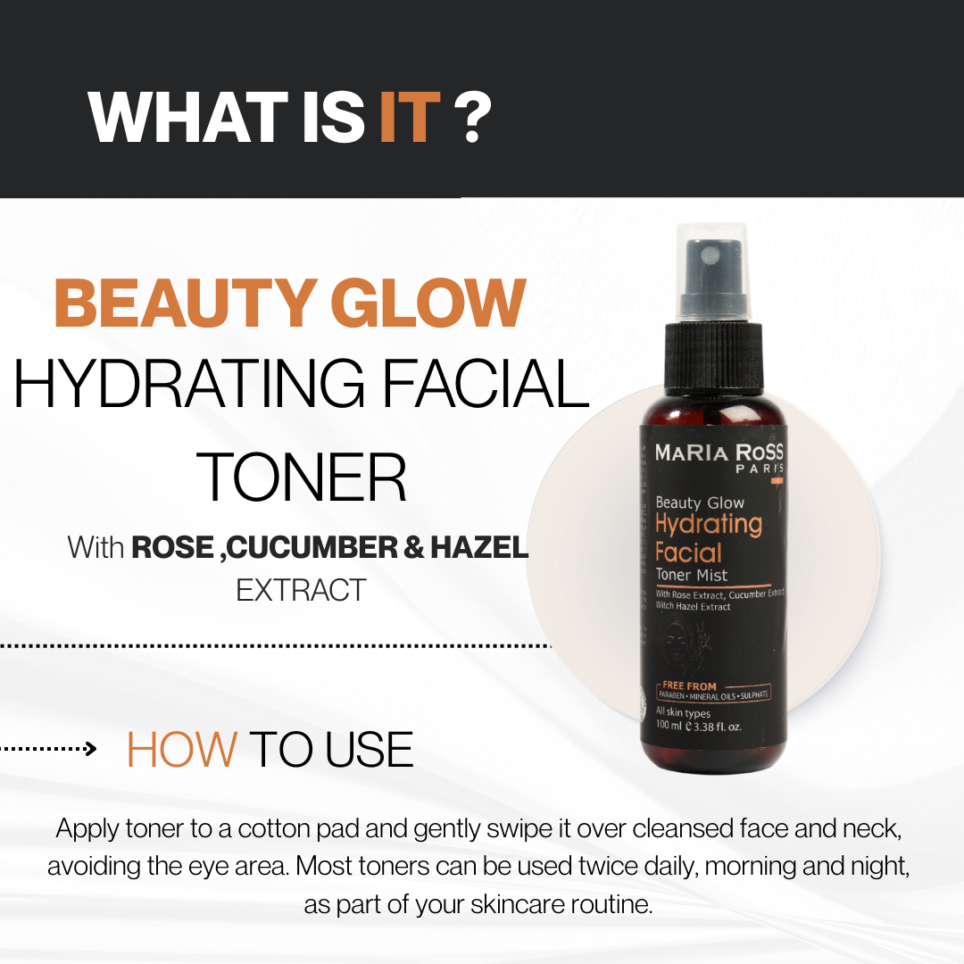 Hydrating Facial Toner - 100 ML || Minimizes Pores | Hydrates Deeply | Restores Balance