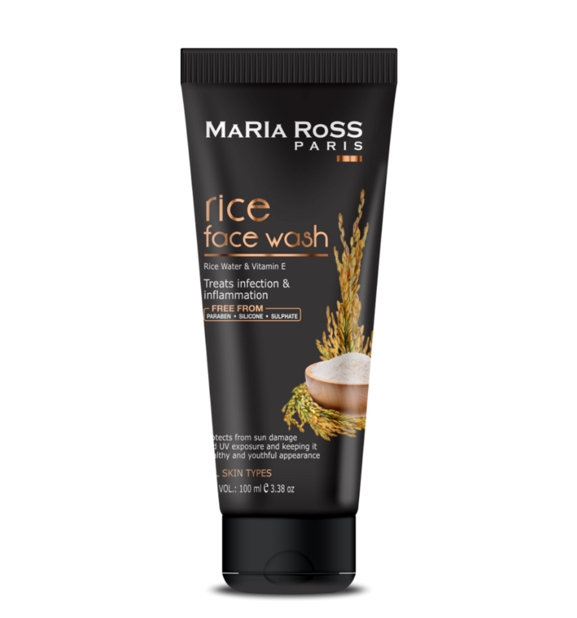 Rice Water Face Wash for Glass Skin - 100 ML || Deep Cleanses | Promotes Radiance | Enhances Clarity