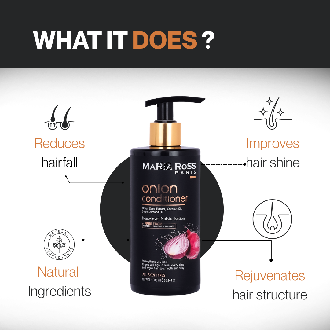 Onion Conditioner for Hair Fall Control, 200ML