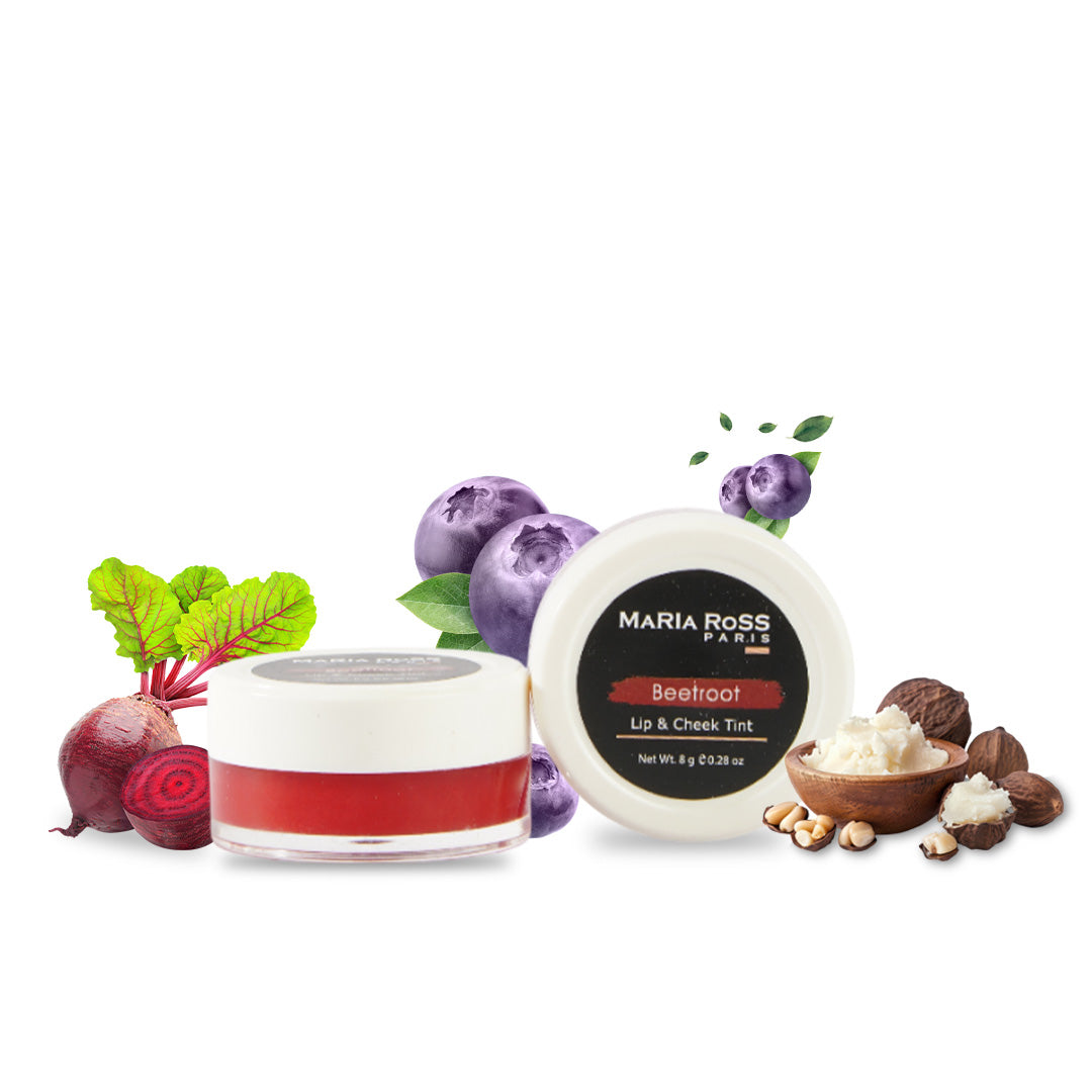 Beetroot Lips And Cheeks Tint For Women - 8 GM || Vibrant Color | Nourishing Formula | Easy Application