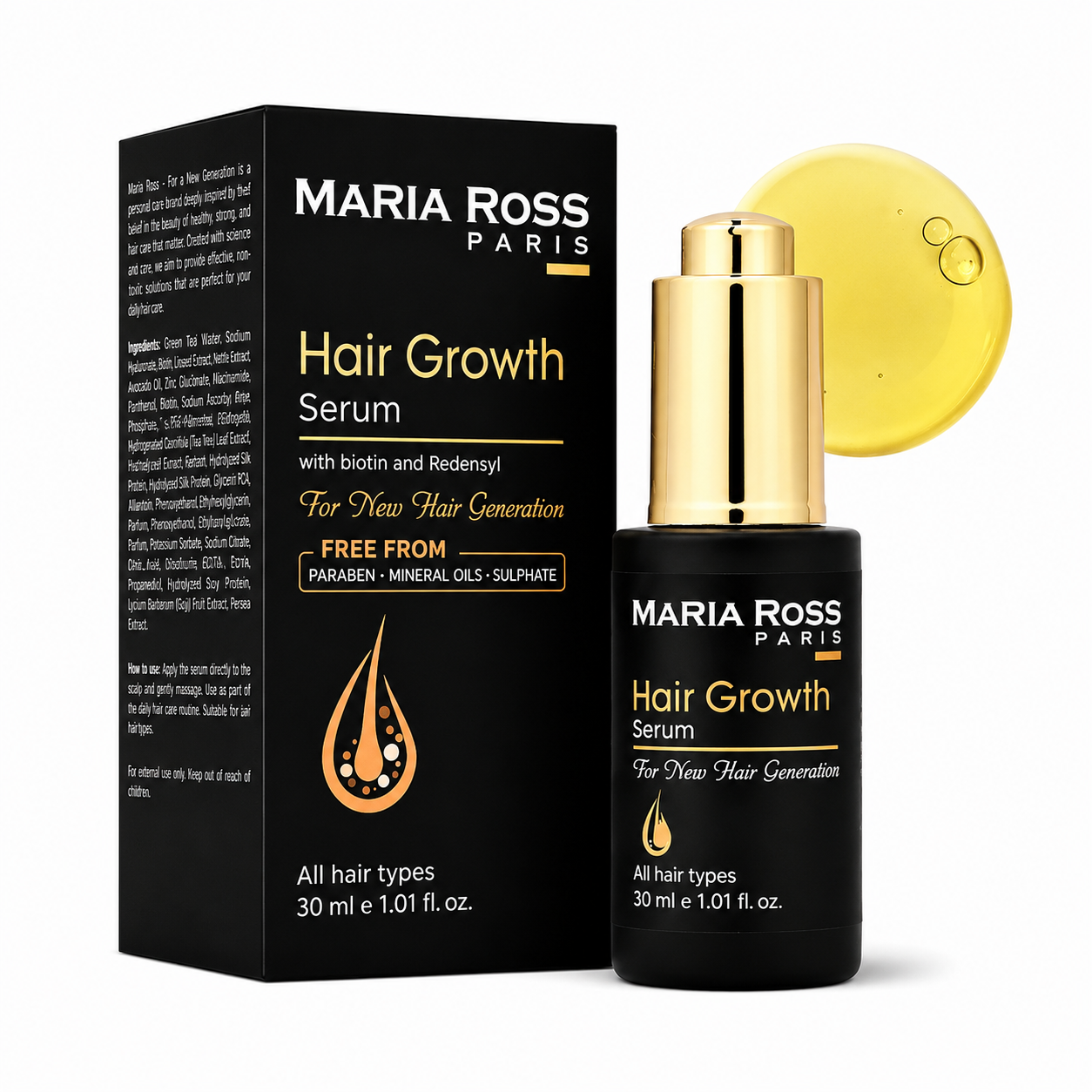 Hair Growth Serum – Biotin & Redensyl, 30ML