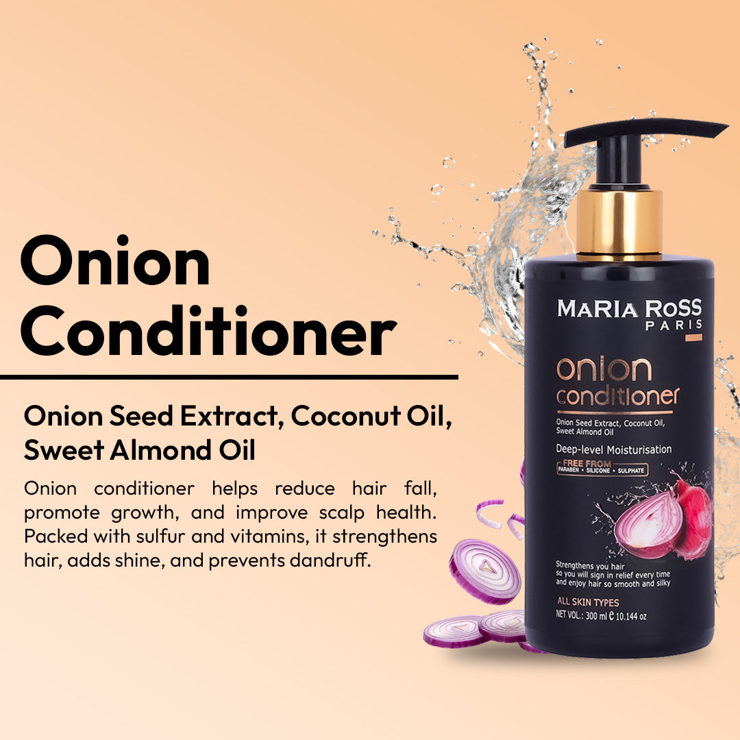 Onion Conditioner for Hair Fall Control - 300 ML || Hydrates | Strengthens | Reduces Breakage