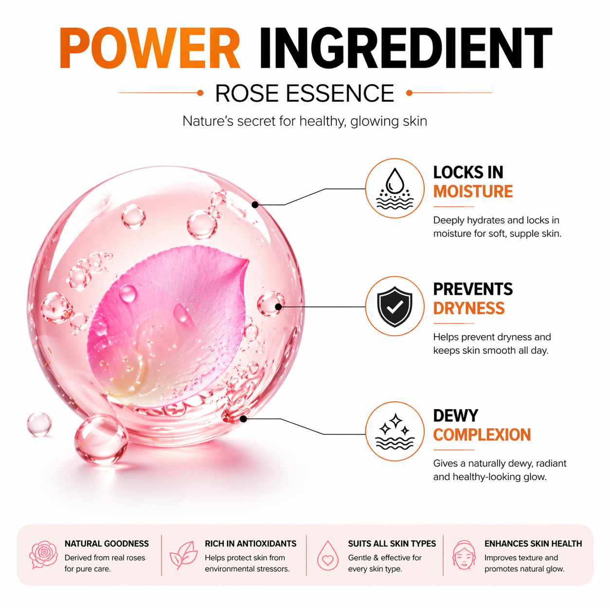 Rose Body Wash for Deep Cleansing - 200 ML || Revitalizes Skin | Hydrates | Leaves a Soft Scent
