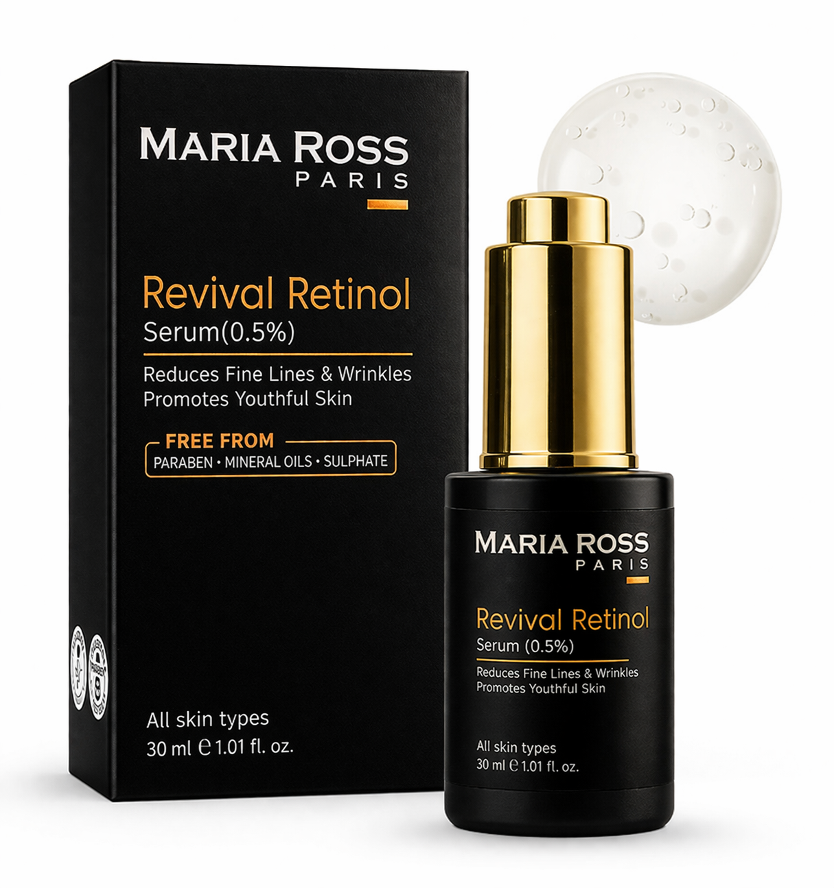 Revival Retinol serum (0.5%) || Smooths Fine Lines | Boosts Cell Renewal | Refines Texture