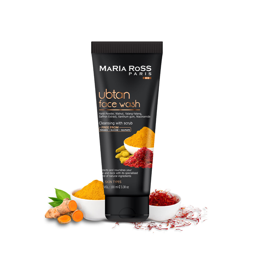 Ubtan Face Wash For Tan Removal - 100 ML || Brightens Complexion | Removes Tan | Cleanses Gently