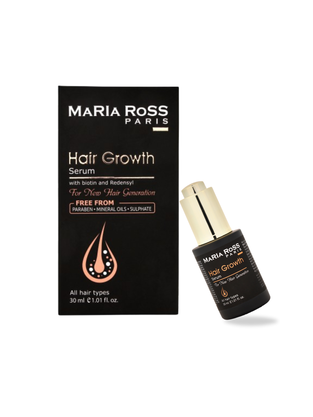 Hair Growth Serum with Biotin and Redensyl - 30 ML || Stimulates Growth | Strengthens Hair | Nourishes Scalp