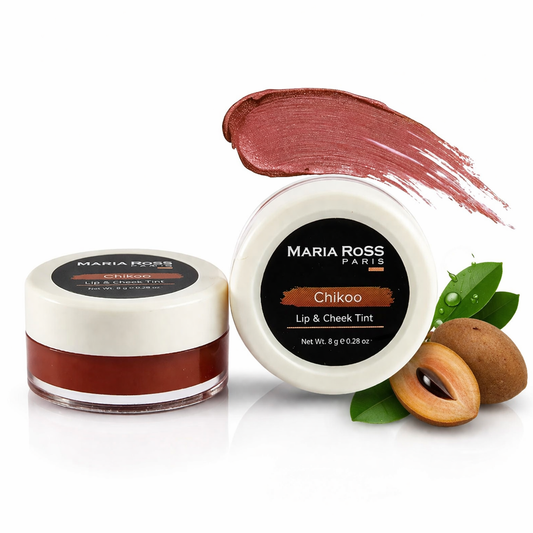 Chikoo Lips And Cheeks Tint For Women - 8 GM || Natural Glow | Flattering Tint | Hydrates Lips and Cheeks