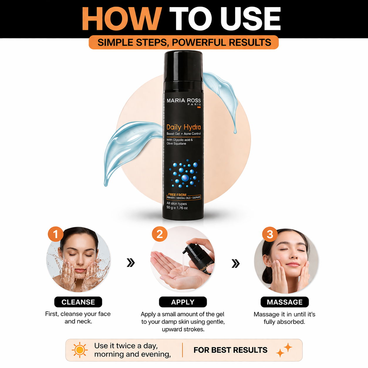 Daily Hydra Boost Gel - 50 GM || Lightweight Hydration | Boosts Radiance | Soothes Skin