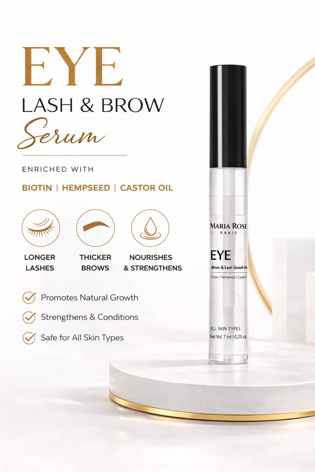 Eye Brow & Lash Growth Serum (7ml)