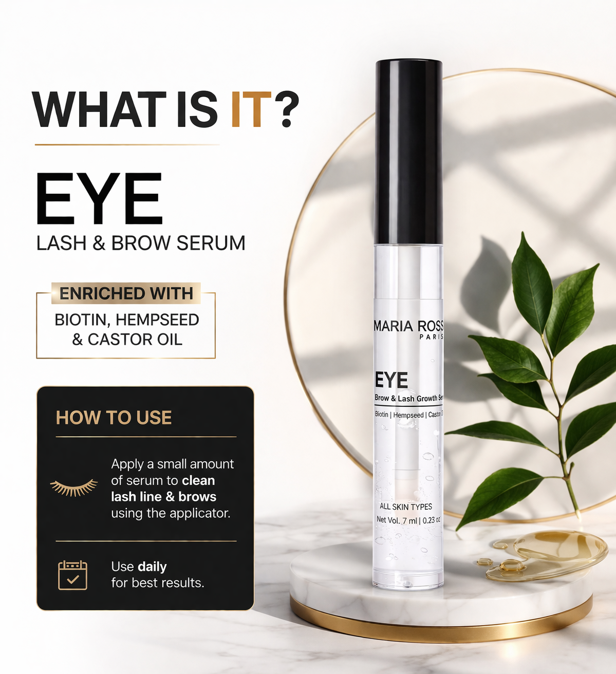 Eye Brow & Lash Growth Serum (7ml)