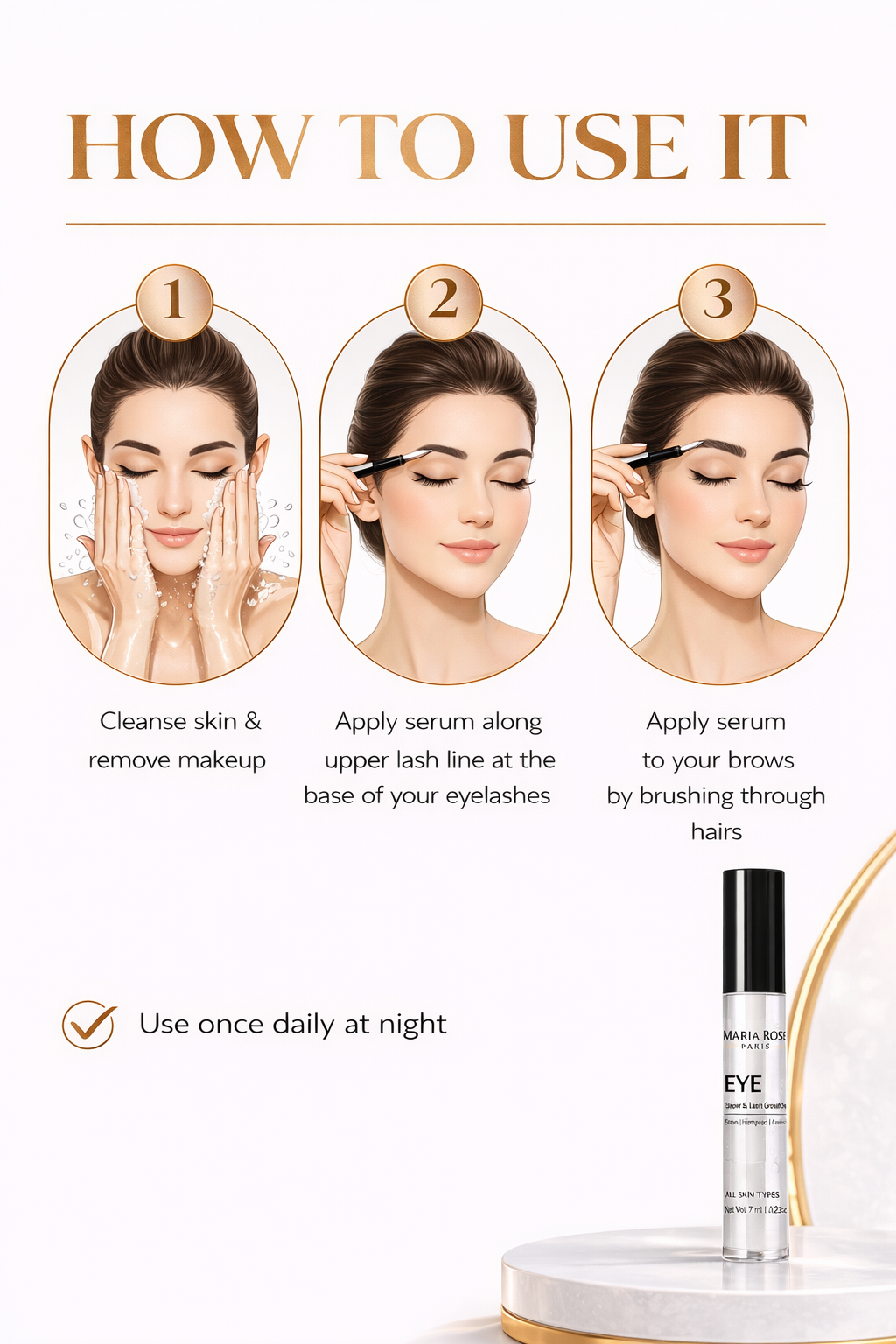 Eye Brow & Lash Growth Serum (7ml)