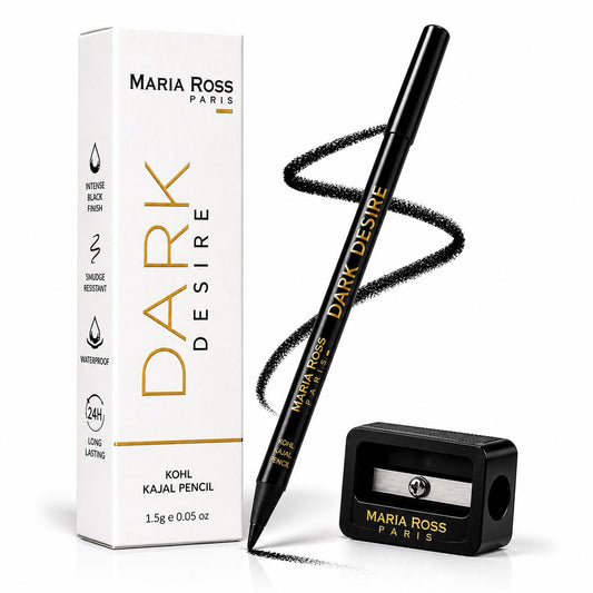 Maria Ross Dark Desire Kohl Kajal Pencil, (3-in-1) 1.5g   ,