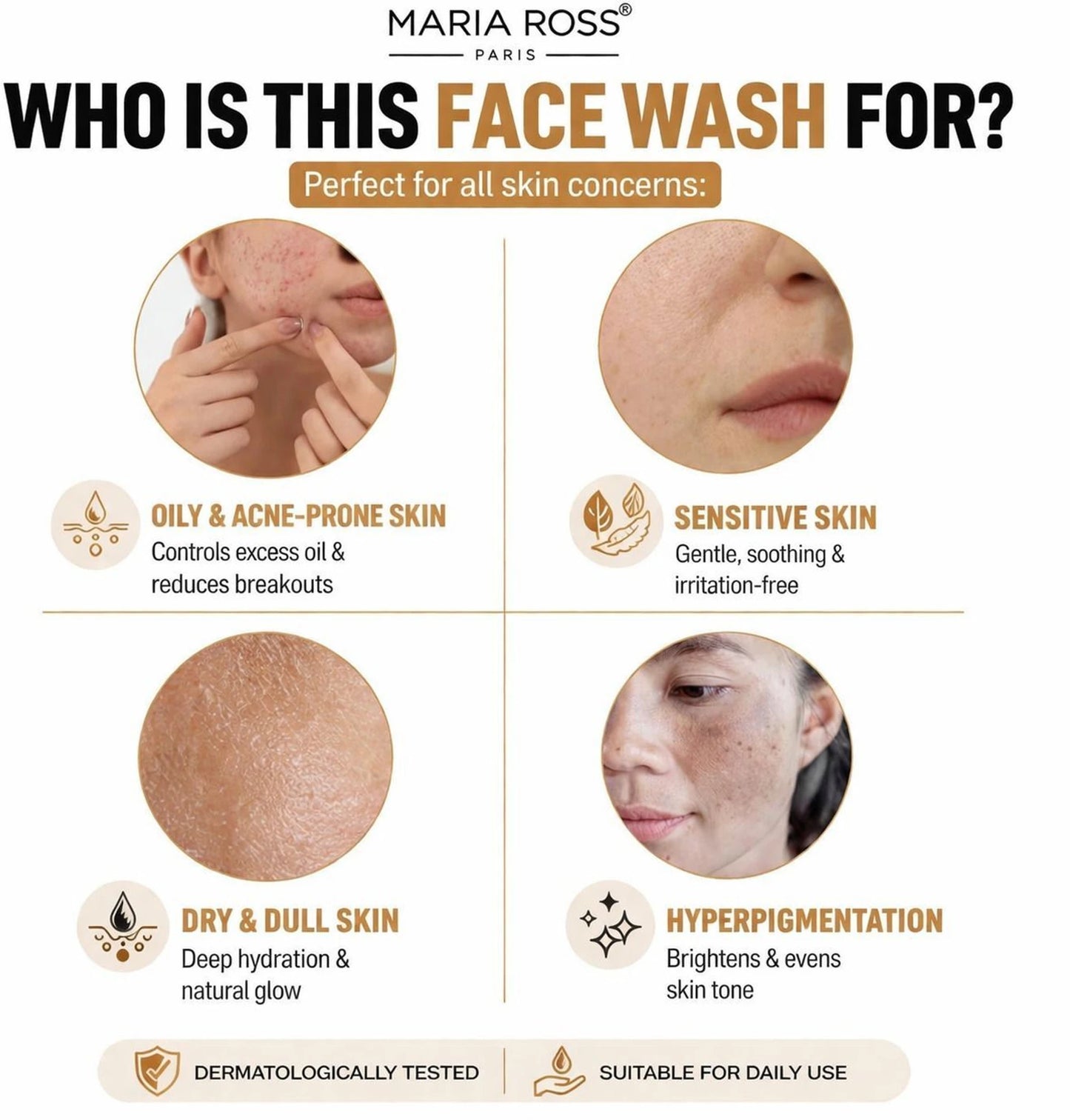 Rice Water Face Wash for Glass Skin - 100 ML || Deep Cleanses | Promotes Radiance | Enhances Clarity