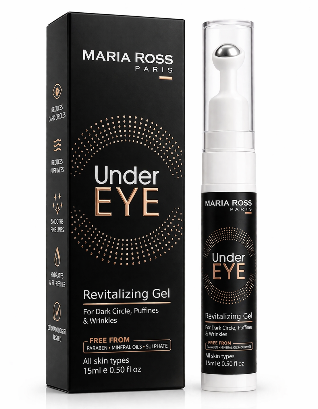 Under-Eye Revitalizing Gel - 15 ML || Reduces Puffiness | Brightens Dark Circles | Hydrates