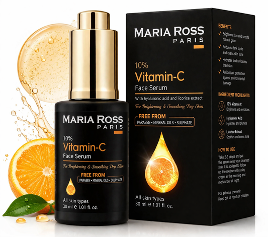 10% Vitamin C Face Serum || Brightens Skin | Evens Tone | Fades Dark Spots